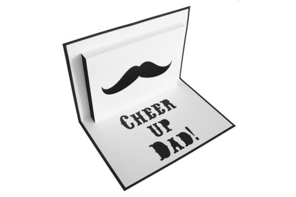 Crafting the Perfect Cheer Up Dad Mustache Pop Up 3D Card SVG: A Guide to Flawless Execution