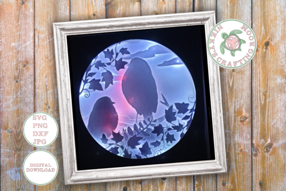 Creating Depth with the Robin 3D Shadow Box Template