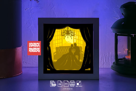 Creating Unforgettable Moments with the Marry Me 3d Paper Lightbox Template 223