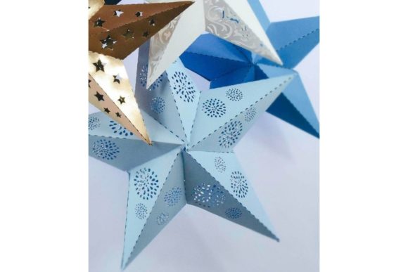 Elevate Designs with 3D Floral Paper Stars