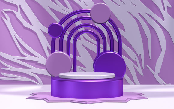 Elevate Your Brand with 3D Podium Displays