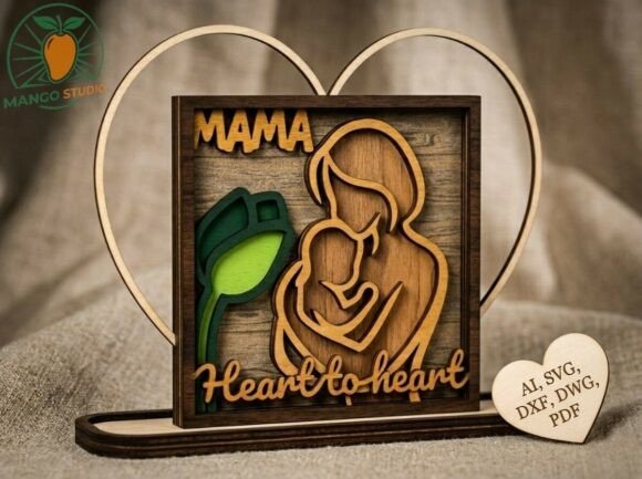 Elevating Laser Craftsmanship: The Strategic Value of the 3D MAMA Heart to Heart 6 Layer File
