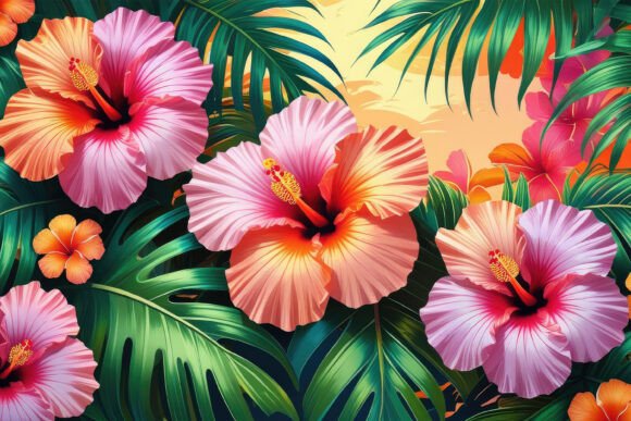 Evaluating 3D Floral Background Wallpaper for Digital and Print Projects