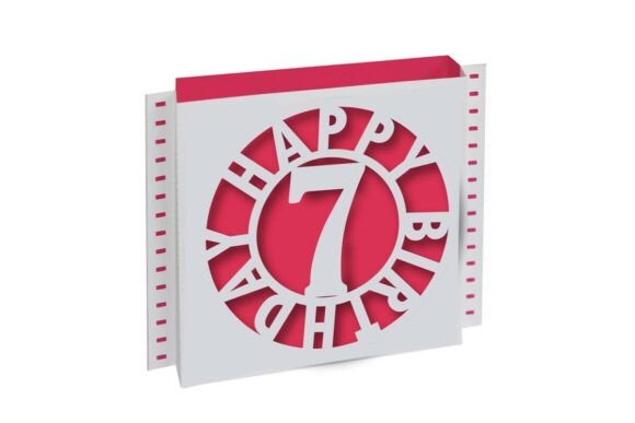 Evaluating the Birthday Shadow Box 3D Cutout Card for Age 7