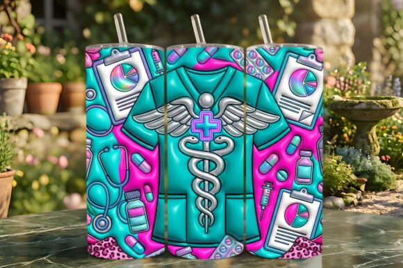 Healthcare Professional 3D Puff Tumbler Guide