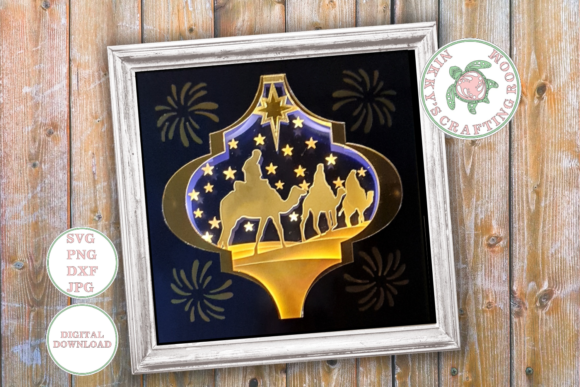 Mastering the Art of Layered Depth: A Complete Guide to the Three Kings 3D Shadow Box Template