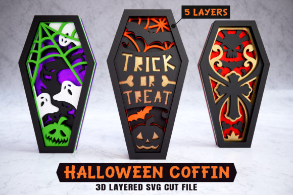 Mastering the Halloween Coffin 3D Layered SVG Cut File for Professional Results