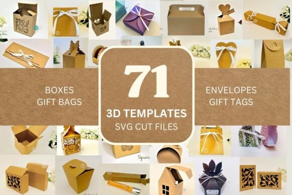 Revolutionizing Custom Packaging: The Strategic Value of the 71 SVG Box Templates Collection for Cricut