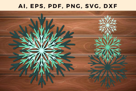 Transform Your Holiday Projects with a 3D Christmas Snowflake Design